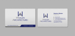 Business Card Design by INDIAN_Ashok for Whalen Architecture | Design: #23844255