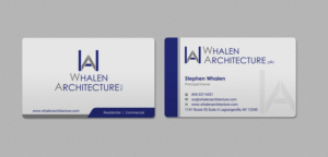 Business Card Design by INDIAN_Ashok for Whalen Architecture | Design: #23844257