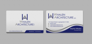 Business Card Design by INDIAN_Ashok for Whalen Architecture | Design: #23844261