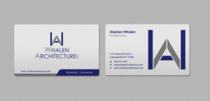 Business Card Design by INDIAN_Ashok for Whalen Architecture | Design: #23844269