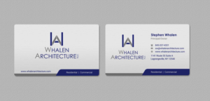 Business Card Design by INDIAN_Ashok for Whalen Architecture | Design: #23844274