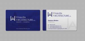 Business Card Design by INDIAN_Ashok for Whalen Architecture | Design: #23844276