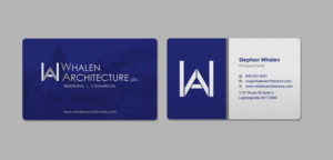 Business Card Design by INDIAN_Ashok for Whalen Architecture | Design: #23844278