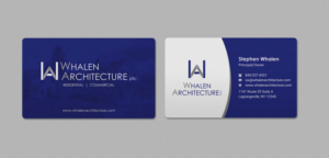 Business Card Design by INDIAN_Ashok for Whalen Architecture | Design: #23844282