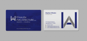 Business Card Design by INDIAN_Ashok for Whalen Architecture | Design: #23844283