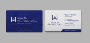 Business Card Design by INDIAN_Ashok for Whalen Architecture | Design: #23844286