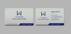Business Card Design by INDIAN_Ashok for Whalen Architecture | Design: #23849482