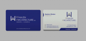 Business Card Design by INDIAN_Ashok for Whalen Architecture | Design: #23849483
