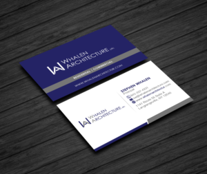 Business Card Design by Creations Box 2015 for Whalen Architecture | Design: #23847445