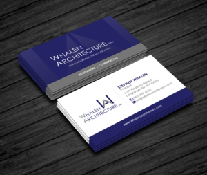 Business Card Design by Creations Box 2015 for Whalen Architecture | Design: #23852717