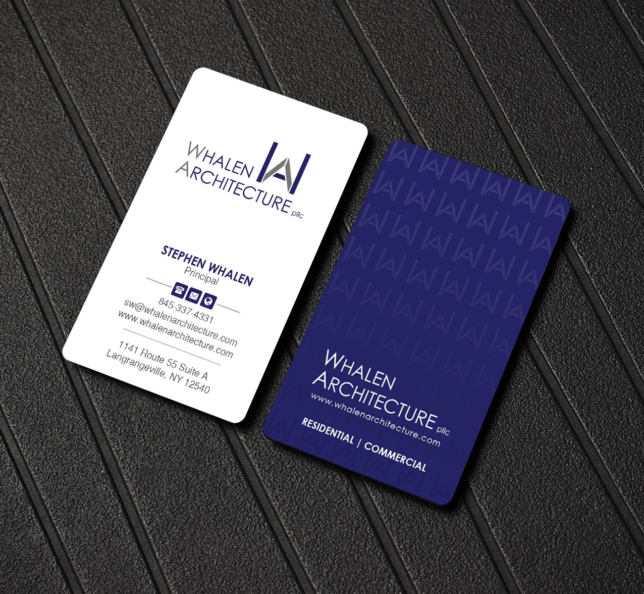 Business Card Design by Creations Box 2015 for Whalen Architecture | Design #23852725