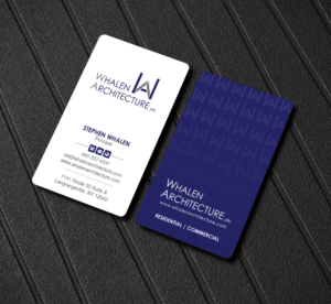 Business Card Design by Creations Box 2015 for Whalen Architecture | Design: #23852725