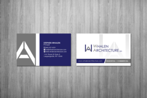 Business Card Design by Creations Box 2015 for Whalen Architecture | Design: #23852726