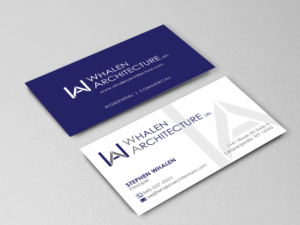 Business Card Design by Creations Box 2015 for Whalen Architecture | Design: #23854873