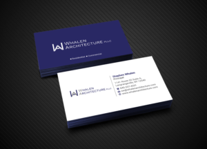 Business Card Design by R.design for Whalen Architecture | Design: #23842151