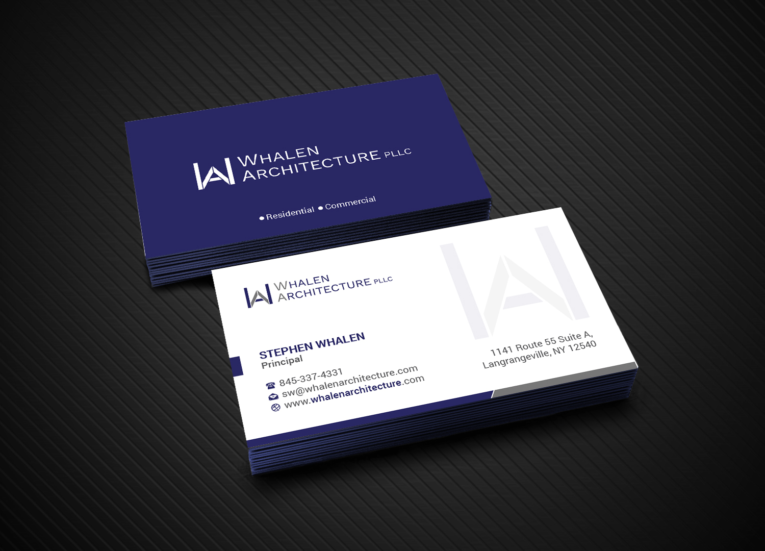 Business Card Design by R.design for Whalen Architecture | Design #23842244