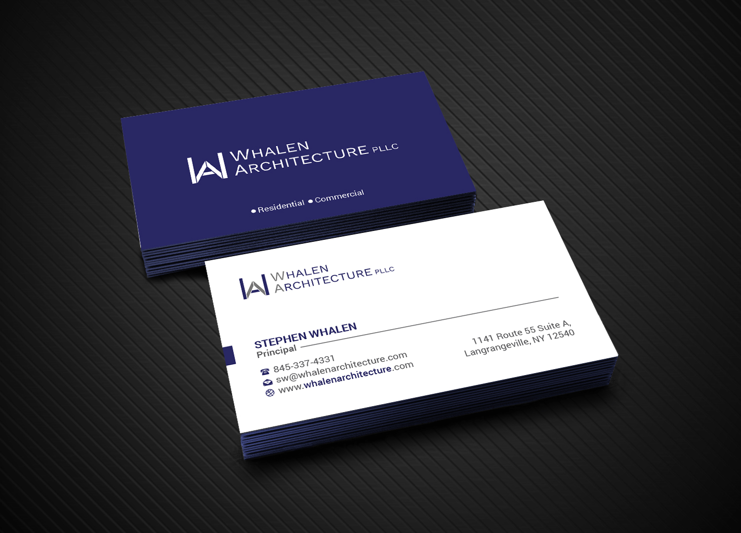 Visitenkarten-Design von R.design für Whalen Architecture | Design #23842286