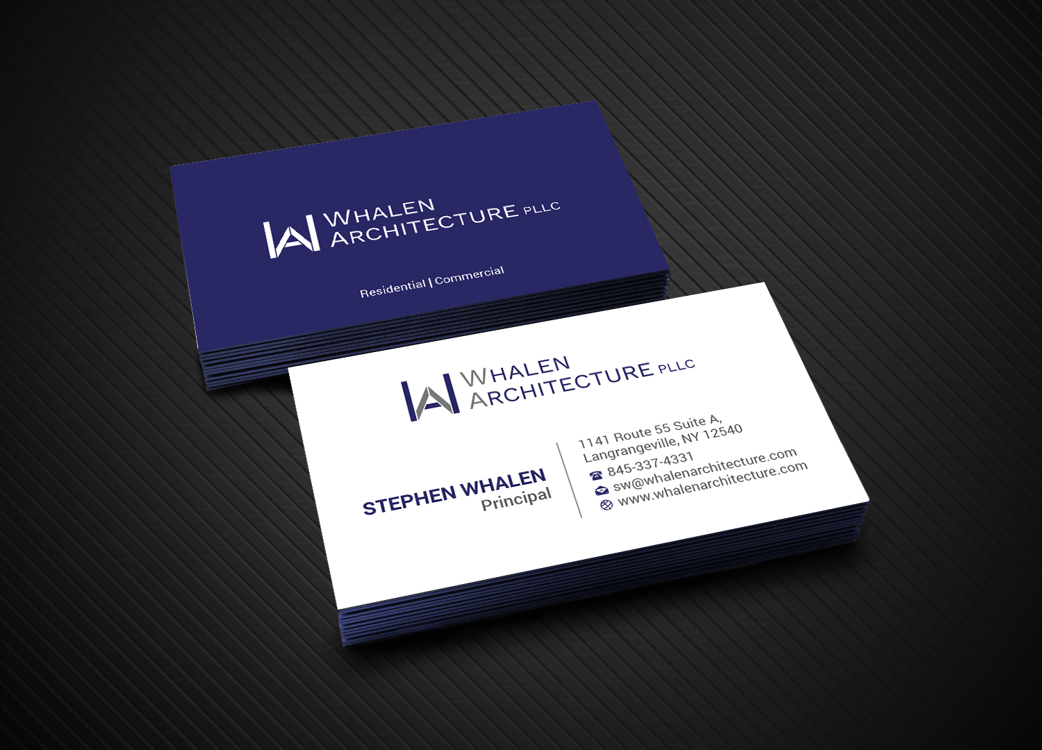 Visitenkarten-Design von R.design für Whalen Architecture | Design #23851750