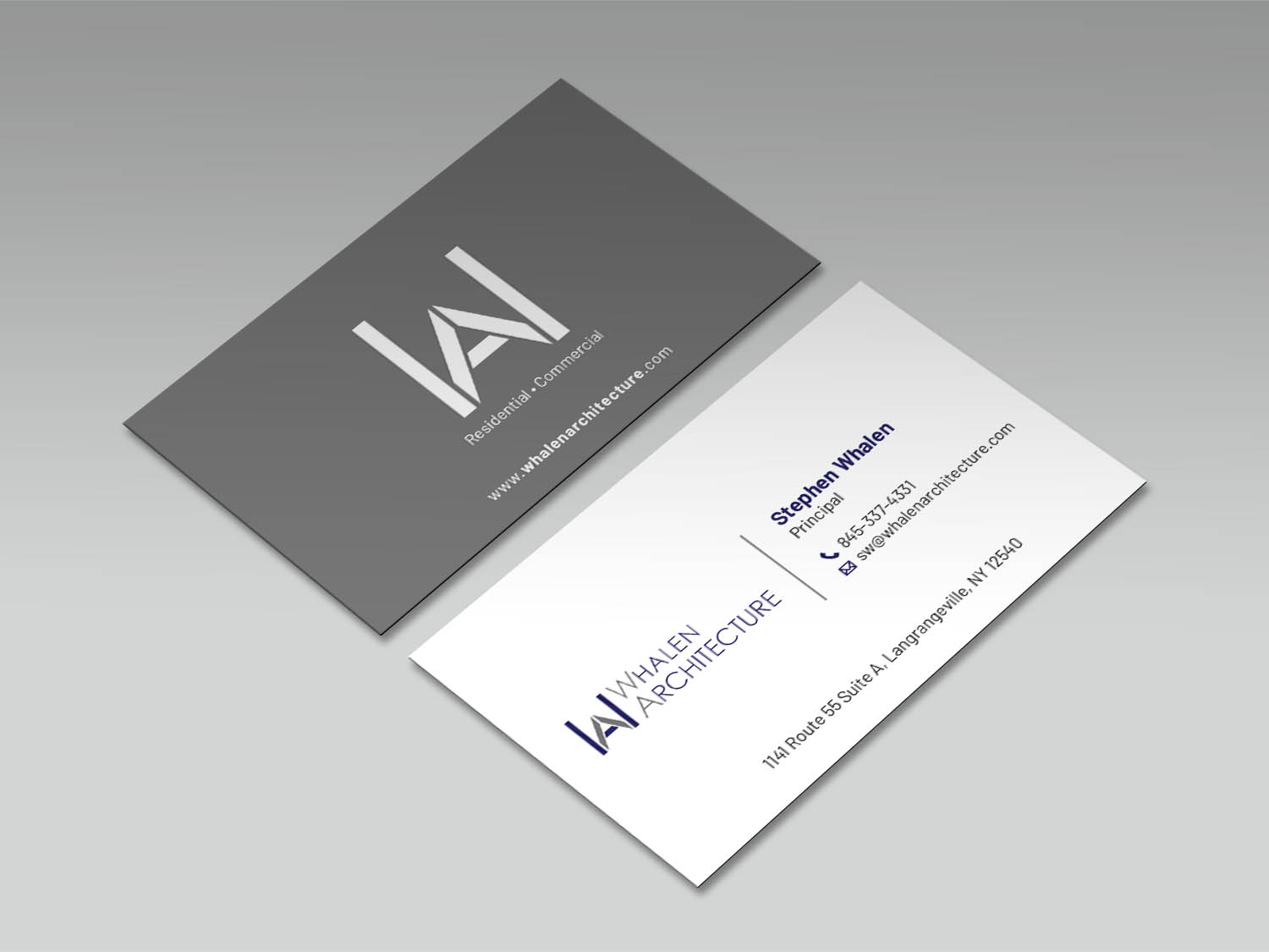 Visitenkarten-Design von MDesign für Whalen Architecture | Design #23844612