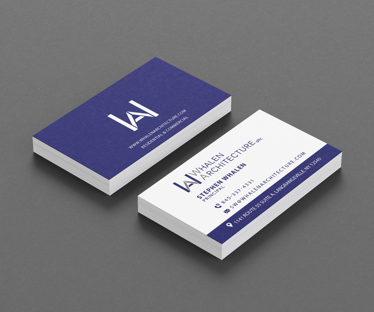 Business Card Design by Designix for Whalen Architecture | Design #23853138