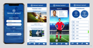 Web Design by pb for TRYOUTSCOUT, LLC | Design: #23856712