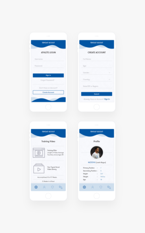 Web Design par Ved Web Services pour TRYOUTSCOUT, LLC | Design #23856046