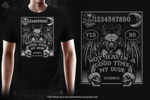 Dark/Alternative T-shirt design(s) for DED clothing brand | T-shirt Design by gekgrfx