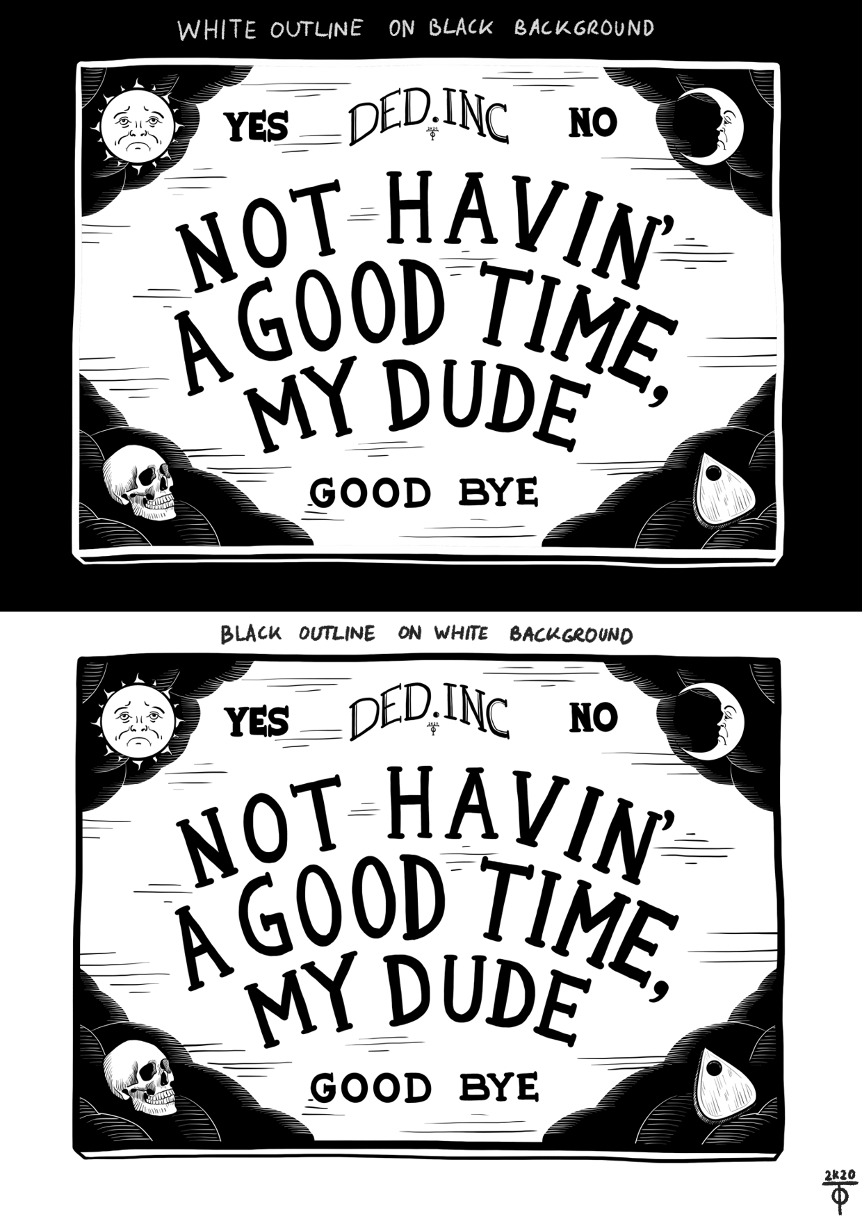 T-shirt Design by Tomasz Ostrowski for DED.INC | Design #23902840