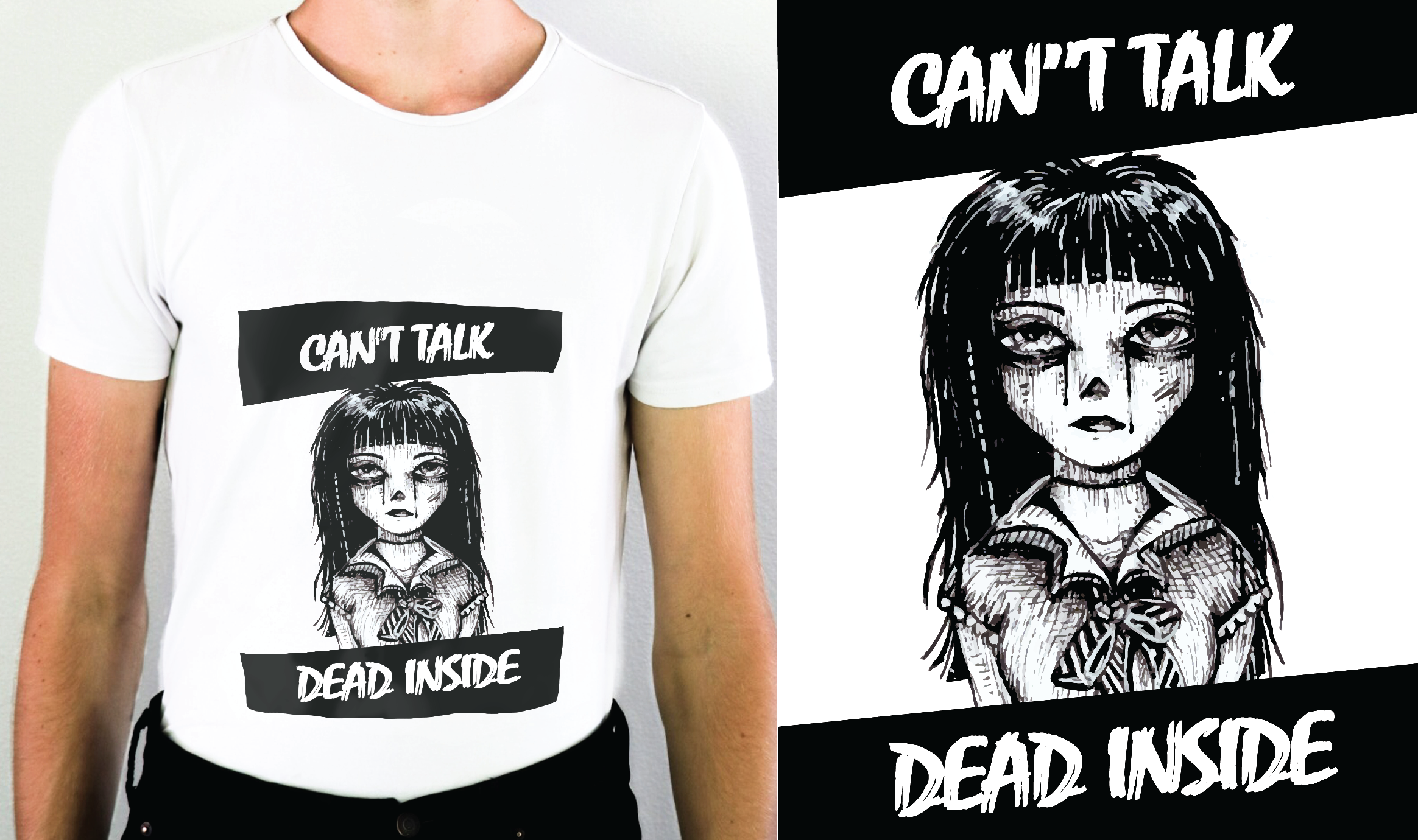 T-Shirt-Design von Indre Ta für DED.INC | Design #23935517