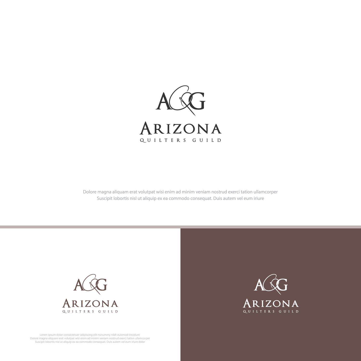 Logo-Design von Vndesign2018 für Arizona Quilters Guild | Design #23848565