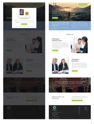 Squarespace Design by pb for Conscious Family Law & Mediation | Design: #23942712