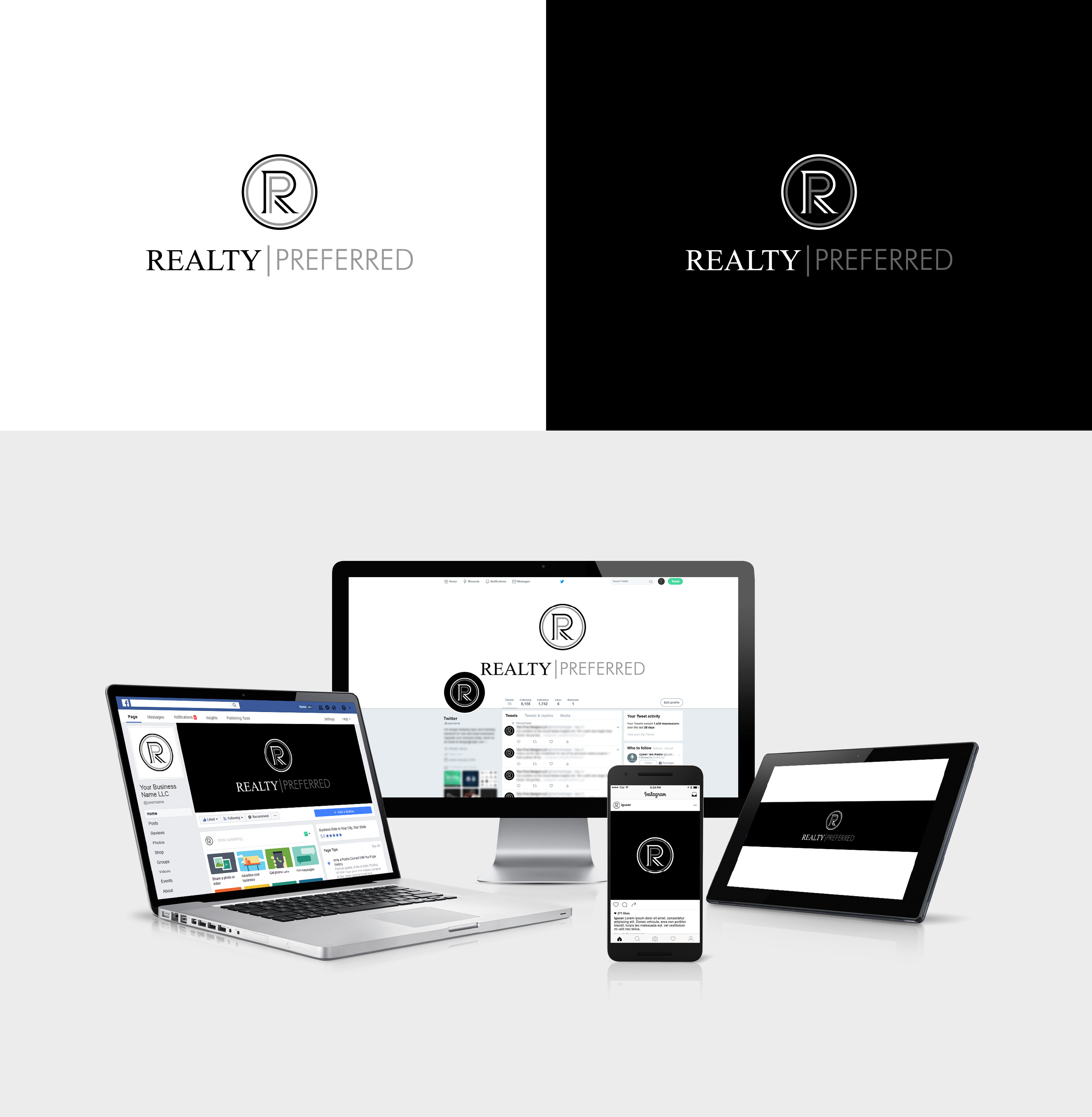 Logo Design by Shark_SL for Realty Preferred | Design #23854418