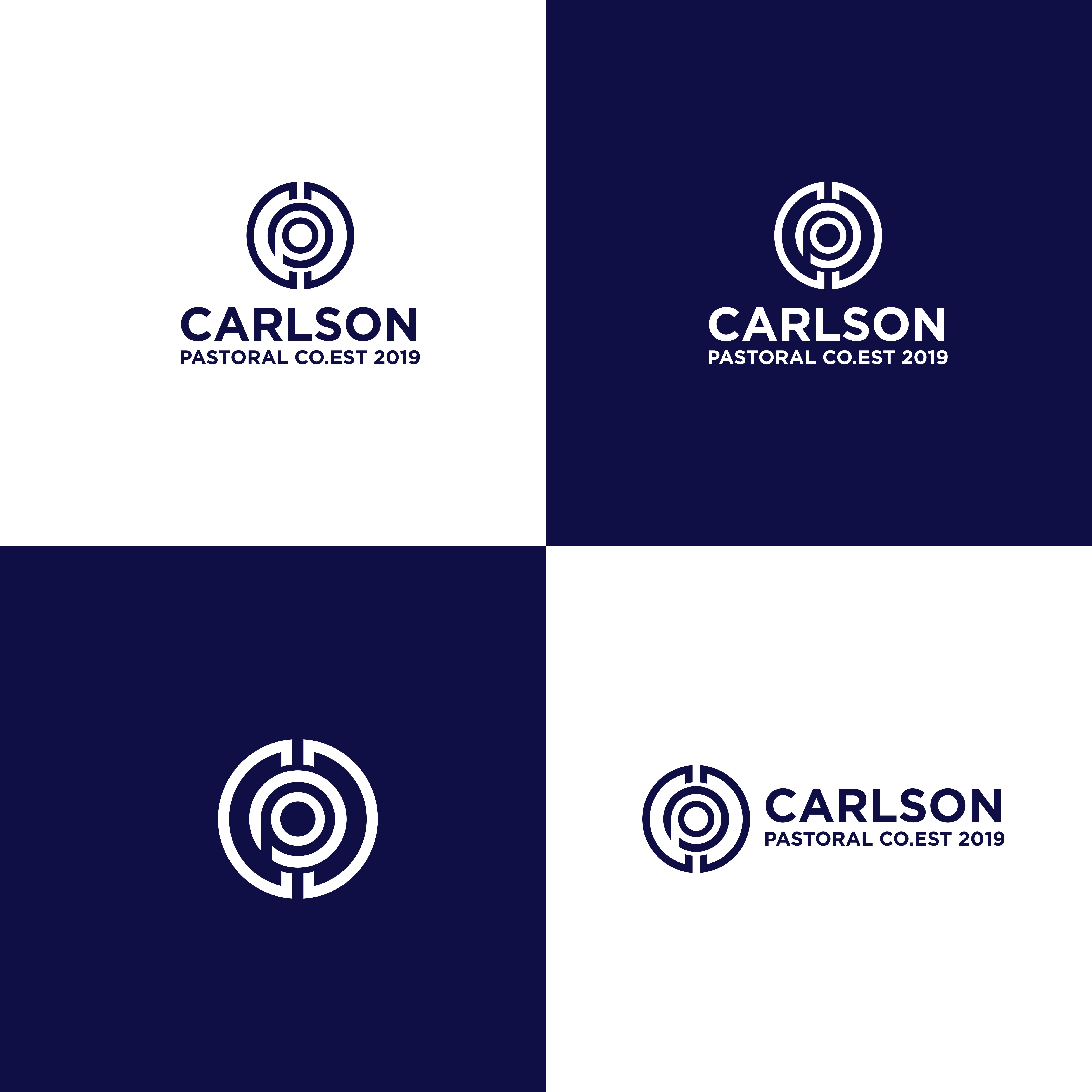 Logo Design by Artlam Design for Carlson Pastoral Co. Pty Ltd | Design #23844443