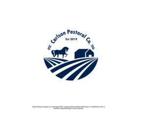Carlson Pastoral Co.   Est 2019 | Logo Design by Ng V Duc