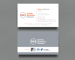 Business Card Design by Shahin Hossen for Family Business Matters | Design: #23876124