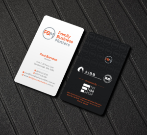 Business Card Design by Creations Box 2015 for Family Business Matters | Design: #23873275