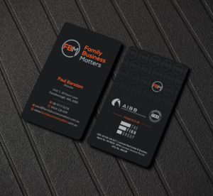 Business Card Design by Creations Box 2015 for Family Business Matters | Design: #23873287