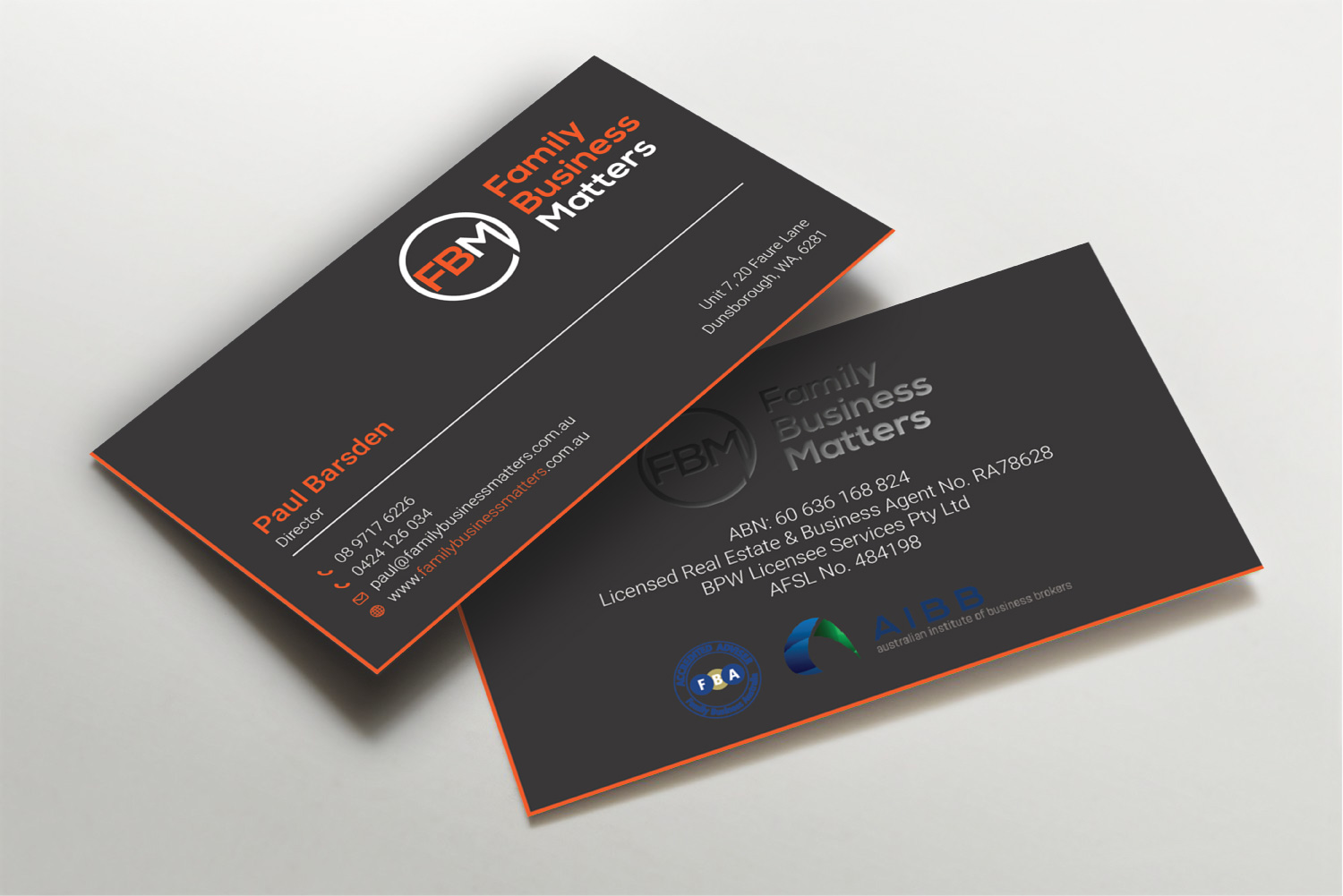 Business Card Design by LAXMI DESIGNHUB for Family Business Matters | Design #23846447
