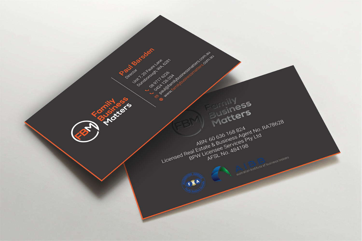Business Card Design by LAXMI DESIGNHUB for Family Business Matters | Design #23846458