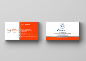 Business Card Design by graphic.ghy for Family Business Matters | Design: #23845304