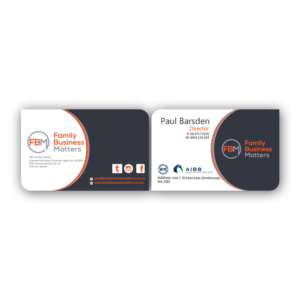 Design de Carte de Visite par Rupok 3 pour Family Business Matters | Design #23842986