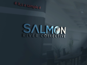 Salmon River Collective | Logo Design by alpha hop