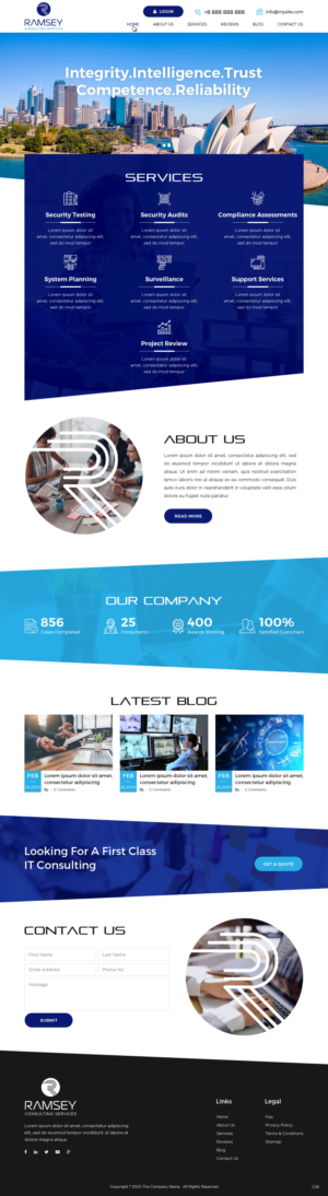Web Design by pb for this project | Design: #23856658