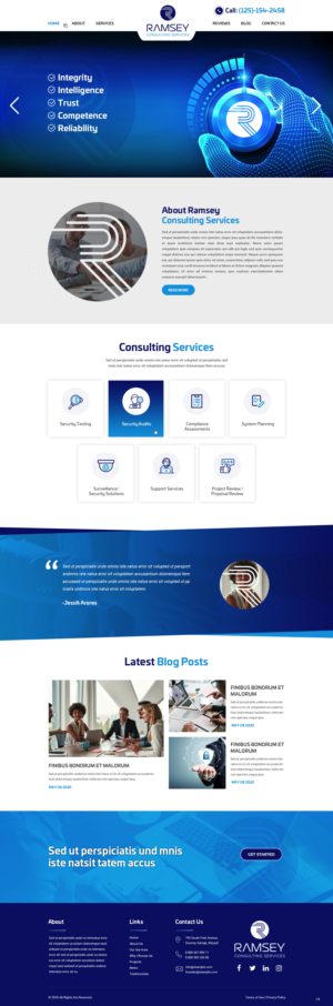 Web Design by pb for this project | Design: #23856662