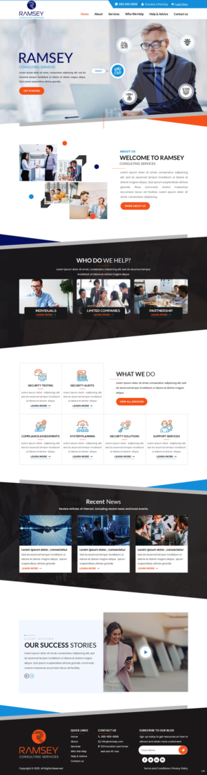 Web Design by pb for this project | Design: #23856665