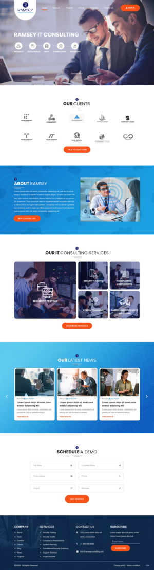 Web Design by pb for this project | Design: #23856666