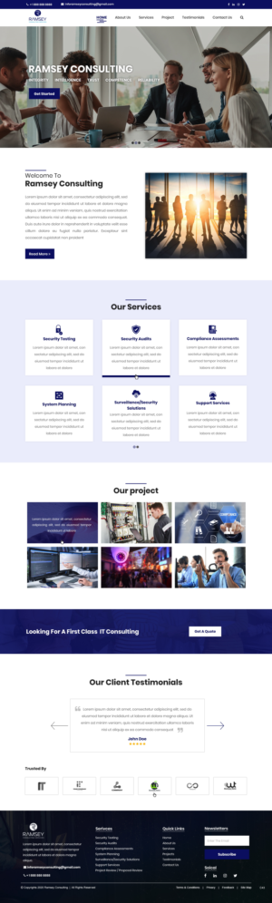 Web Design by pb for this project | Design: #23856670