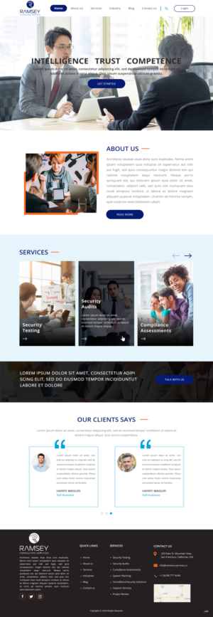 Web Design by pb for this project | Design: #23864348