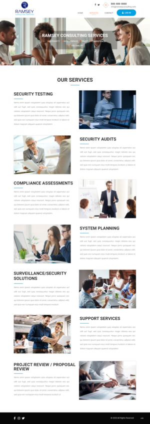 Web Design by pb for this project | Design: #23959432