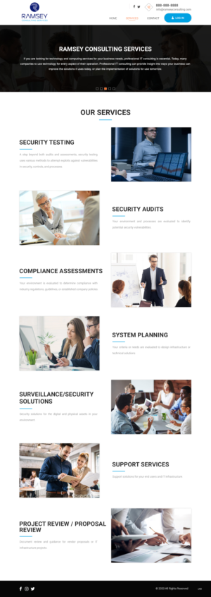 Web Design by pb for this project | Design: #24027677
